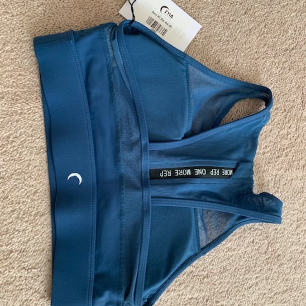 Zyia All Star Bra (Item #308) - Navy - Medium - NWT - Picture 2 of 5